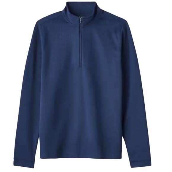 RHÔNE Commuter 1/4 Zip Sweater Navy Blue Men’s 
Size XXL - Picture 1 of 11